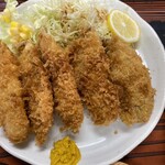 そば処　ひろせ - 味は半身が５つ、2匹半のボリューム