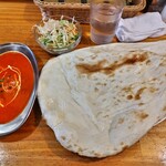 RAJ 仙台店 - バターチキンカレー☆ナン