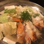 蟹ろく - 蟹鍋。
