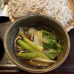 武本庵 - 鴨汁アップ