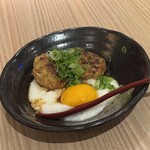 焼き鳥 とりぞう - 月見とろろつくね