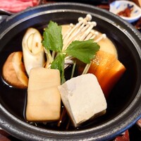 すき焼き 牛しゃぶ 松重 - 