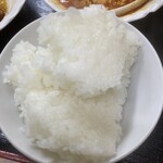 珠海酒家 - お代わり出来るご飯2杯目。