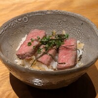 三分楼 - 薬味をのせて