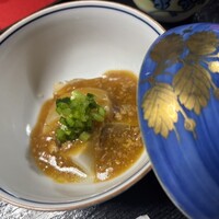 とり要 - 今市かぶらと海老芋のトマトあん
