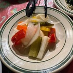 ラ・ベファーナ - クセになる自家製ピクルス(さっぱり目のお味)@¥550