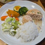 キッチン ブルー グローブ - 再びワンプレート