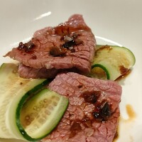 肉料理ふくなが - イチボのしゃぶしゃぶ