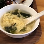 マダムアンホームキッチン - スープ　卵たっぷり^ ^