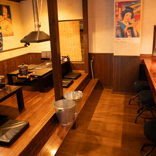 プライベート感のある半個室あり♪手ぶらでふらっと気軽にどうぞ