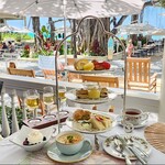 The veranda at The Beachhouse - 