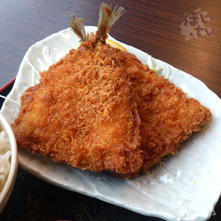 魚鶏屋 - 「大あじフライ定食」　８５０円