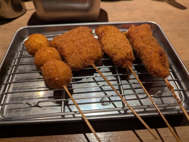 串猿 秋田店 - 秋田（串揚げ）の写真