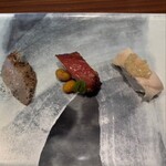 西麻布 香宮 - 豚トロ　釜焼きチャーシュー　冷製鶏