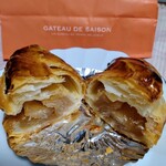 ブランシェ - アップルパイ切ったらこんな感じ