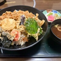 藤よし 堺駅前店 - 穴子天丼定食