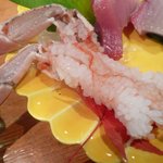 すし処 錦 - ずわい蟹　半生