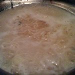 あんねい - 塩味のときのシメはラーメン麺