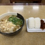 天領うどん 昭和町店 - かけうどん＆おにぎり