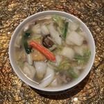 シルクロードガーデン - 海鮮餡かけつゆそば