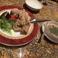 シルクロードガーデン - 鶏肉の油淋ソース