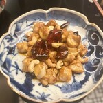 銀座 上瀧 - 2024.11.  阿波尾鶏のカシューナッツ炒め~宮保鶏丁~