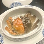銀座 上瀧 - 2024.11.  陽澄湖産上海蟹の紹興酒漬け~鴛鴦酔大閘蟹~