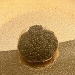 銀座 上瀧 - 2024.11.  超希少初卵上海蟹とオシェトラキャビアの冷製~大閘蟹魚子醬~