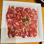 焼肉　なべしま - ネギ塩タン