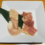 焼肉　なべしま - ホルモン、若鶏もも（塩）も旨い！