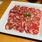 焼肉　なべしま - ネギ塩タン