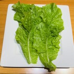 焼肉　なべしま - サンチューも新鮮！つけダレは別注でした。忘れただけ？