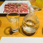 焼肉　なべしま - 日本酒（冷）2回目！他はビール、レモンサワー、ハイボール、ワイン、etc、あっ！熊本デコポン酎ハイ美味かったですよ♪