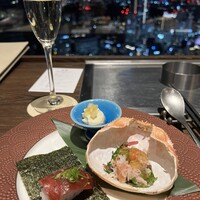 鉄板和食とワイン 萬鉄 - 