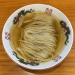 手打ちうどん 上を向いて - 限定 俺の中華麺