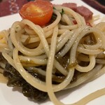 taketomi629 - モズクがパスタに絡みついてる(^^)