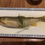 しおて - 鮎のコンフィ