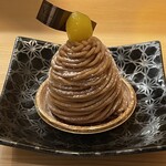 お料理なかき - 2024.12.19 (木)    モンブラン