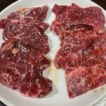 とがし肉家 - 『ハラミ＆和牛ロース(タレ)』