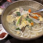 とがし肉家 - 『カルビうどん』