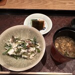 茜坂大沼 - 香の物とお味噌汁と。