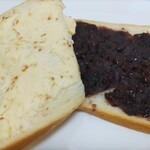 ベーカリーひまわり - 料理写真:食パン付け合わせ　小倉あんバター￥170