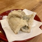 そば 酒 髙島家 - 太刀魚天ぷら