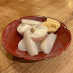 そば 酒 髙島家 - かぶ柚子味噌