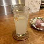 そば 酒 髙島家 - 蕎麦湯割り