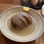 酒肴哲 - おでんは蓮根絶対たのんじゃう。しみしみでした。