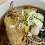 ホーチャン - 揚げたてのアジテン　ワカメにネギ