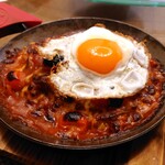 鋒膳 - 煎蛋串茄焗豬扒飯