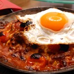 鋒膳 - 煎蛋串茄焗豬扒飯