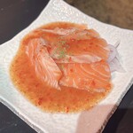 峻 - サーモンカルパッチョ